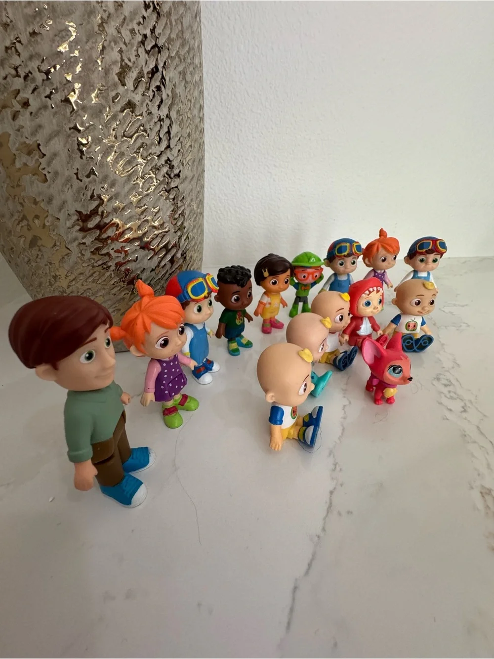 Children’s educational figurines. Cocomelon. Set of 15.